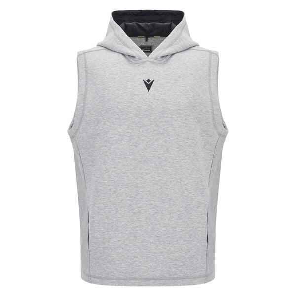 Bluza bez rękawów Macron Remi. Szare bluzy męskie Macron, m, bez wzorów, z dżerseju, z kapturem. Za 292.00 zł.