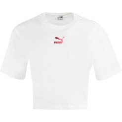 Czarna Koszulka Puma dla Dziewczyn 164 - Wygodny i Modny Design. Białe bluzki dla dziewczynek Puma, bez wzorów, z bawełny, bez kołnierzyka, bez ramiączek. Za 166.99 zł.