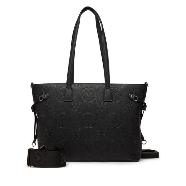 Torebka Valentino. Czarne torebki do ręki damskie Valentino, bez wzorów, klasyczne, bez dodatków. Za 439.99 zł.