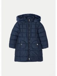 Mayoral Kurtka zimowa 4490 Granatowy Regular Fit. Niebieskie buty zimowe dziewczęce Mayoral, na zimę, bez wzorów, z syntetyku, bez kaptura. Za 229.99 zł.