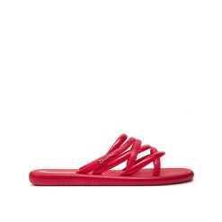 Klapki damskie Ipanema Meu Sol. Czerwone klapki damskie Ipanema, bez wzorów, bez obcasa. Za 84.99 zł.