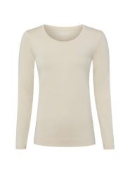 Marie Lund koszulka z długim rękawem Kobiety Dżersej beżowy, XS. Brązowe t-shirty damskie Marie Lund, xs, bez wzorów, z dżerseju, bez kołnierzyka. Za 99.95 zł.