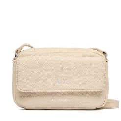 Torebka Armani Exchange. Brązowe listonoszki damskie Armani Exchange, bez wzorów, bez dodatków. Za 479.99 zł.