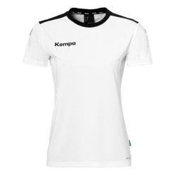 Damski jersey Kempa Emotion 27. Białe koszulki sportowe damskie Kempa, bez wzorów, z jersey, bez kołnierzyka, bez ramiączek, do piłki ręcznej. Za 139.00 zł.