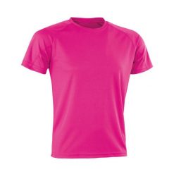 Męska Koszulka Impact Aircool. Czerwone koszulki sportowe męskie SPIRO, m, bez wzorów, bez kołnierzyka, bez ramiączek, trekkingowe. Za 34.99 zł.