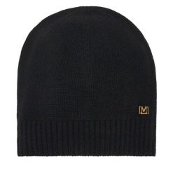 Czapka Marciano Guess. Czarne czapki i kapelusze damskie Marciano Guess, na zimę, z aplikacjami. Za 219.99 zł.