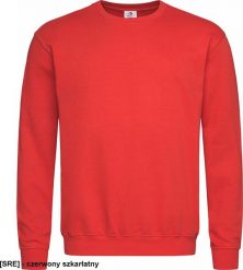Stedman SST4000 - Bluza męska - czerwony szkarłatny 3XL. Czerwone bluzy męskie Stedman, m, bez wzorów, bez kaptura. Za 104.30 zł.