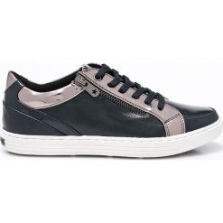 Marco Tozzi - Buty. Szare obuwie sportowe damskie Marco Tozzi, z materiału. W wyprzedaży za 119.90 zł.