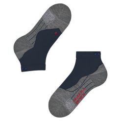 Krótkie skarpety damskie Falke PL4. Niebieskie skarpety damskie Falke, bez wzorów. Za 153.50 zł.