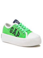 Gap Trampki Jackson Cvs GAI001F5TYCLGRGP Zielony. Zielone trampki i tenisówki chłopięce GAP, bez wzorów, z materiału, bez zapięcia. Za 279.99 zł.