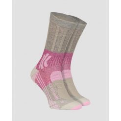 Skarpety trekkingowe damskie X-Socks Trek Path 4.0. Fioletowe skarpety damskie X-Socks, bez wzorów. Za 129.99 zł.