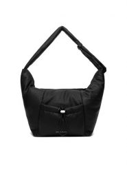 Guess Jeans Torebka CWBEO-GUESS-XC-005-09 Czarny. Czarne torebki do ręki damskie Guess Jeans, z aplikacjami, z jeansu, bez dodatków. Za 279.99 zł.