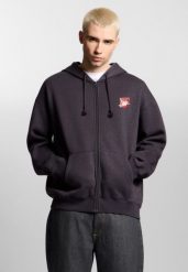 Bluza sportowa męska Prosto Damage Target z kapturem. Szare bluzy męskie Prosto., m, z aplikacjami, z bawełny, z kapturem. Za 235.99 zł.