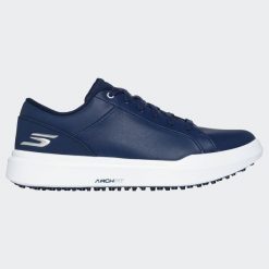Buty do golfa męskie wodoodporne Skechers Drive 6 skórzane. Buty sportowe męskie Skechers, z kauczuku, bez zapięcia, na golfa, Skechers Sport. Za 459.99 zł.