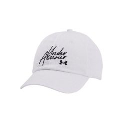 Czapka Z Daszkiem Dla Kobiet. Białe czapki i kapelusze damskie Under Armour, bez wzorów. Za 115.99 zł.
