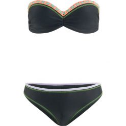 Bikini na fiszbinach (2 części) bonprix czarny. Bikini damskie marki bonprix. Za 59.99 zł.