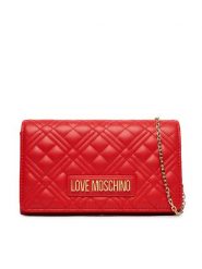 LOVE MOSCHINO Torebka JC4079PP0OLA0500 Czerwony. Czerwone torebki do ręki damskie Love Moschino, bez wzorów, ze skóry, wizytowe, bez dodatków. Za 548.99 zł.