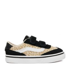 Tenisówki Vans. Czarne trampki i tenisówki dziewczęce Vans, bez wzorów, bez zapięcia. Za 149.99 zł.