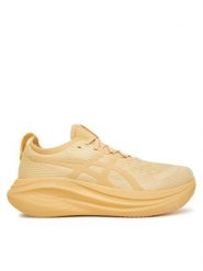Asics Buty do biegania Gel-Nimbus 27 Lite-Show 1011C033 Pomarańczowy. Brązowe buty sportowe męskie Asics, z materiału, bez zapięcia, do biegania. Za 649.99 zł.