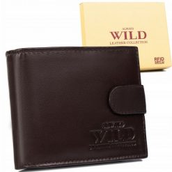 Portfel męski Always Wild N7L-P-SCR brązowy. Brązowe portfele męskie Always Wild, bez wzorów, ze skóry. Za 45.00 zł.