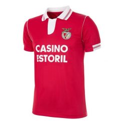 Koszulka piłkarska retro dla dorosłych SL Benfica 1992-93 - Czerwony. Czerwone koszulki sportowe męskie COPA FOOTBALL, bez wzorów, bez kołnierzyka, bez ramiączek, do piłki nożnej. Za 340.84 zł.