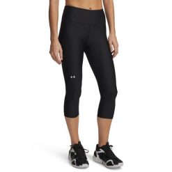 Legginsy fitness damskie Under Armour rybaczki. Legginsy damskie Under Armour, s, bez wzorów, z materiału. Za 199.99 zł.