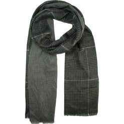 Szalik Miękki Ciemny Szary w Kratkę, Dwustronny, Męski V.Fraas -Cashmink. Szare szaliki męskie V. Fraas, bez wzorów, z materiału. Za 59.00 zł.