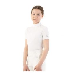 Dziewczęca koszulka do jazdy konnej BR Equitation Eevolv Kenzie. Białe t-shirty i topy dla dziewczynek BR, bez wzorów, bez ramiączek. Za 264.00 zł.