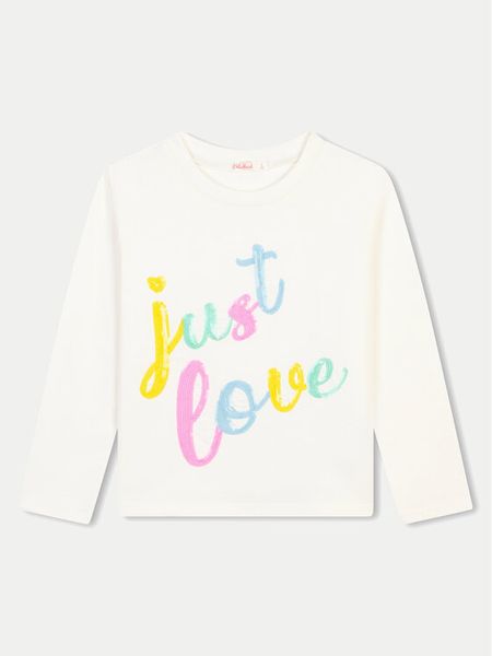 Billieblush Bluzka U20477 Écru Regular Fit. Bluzki dla dziewczynek Billieblush, bez wzorów, z bawełny, bez ramiączek. Za 139.99 zł.