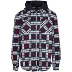 Veste polaire ave capuche Urban Classics. Czerwone kurtki męskie Urban Classics, m, bez wzorów, z polaru, z kapturem. Za 298.00 zł.