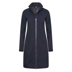 Parka dla kobiet Euro-Star Sandi. Niebieskie parki damskie EURO-STAR, bez wzorów, retro, bez kaptura. W wyprzedaży za 544.00 zł.