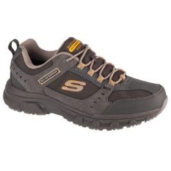 Buty sportowe Sneakersy męskie, Oak Canyon - Rydell. Brązowe buty sportowe męskie Skechers, bez zapięcia, trekkingowe. Za 389.99 zł.