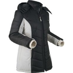 Kurtka funkcyjna outdoorowa, pikowana bonprix czarno-srebrny. Kurtki damskie marki bonprix. Za 139.99 zł.