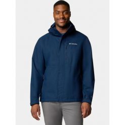 Płaszcz Przeciwdeszczowy Męski Columbia Hikebound II. Niebieskie kurtki męskie Columbia, m, bez wzorów, eleganckie, bez kaptura. Za 499.00 zł.