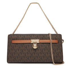 Torebka MICHAEL Michael Kors. Brązowe torebki do ręki damskie MICHAEL Michael Kors, bez wzorów, wizytowe, bez dodatków. Za 699.99 zł.
