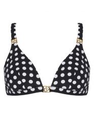 Chantelle Góra od bikini Sauvage C17UQF Czarny. Czarne bikini damskie Chantelle, m, bez wzorów. Za 369.99 zł.