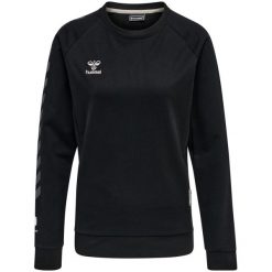 Damska bluza bawełniana Hummel Move Grid. Szare bluzy damskie Hummel, s, bez wzorów, z bawełny, bez kaptura, na fitness i siłownię. Za 222.00 zł.