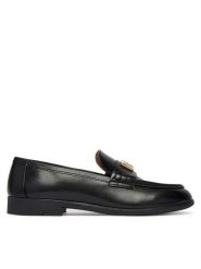 Armani Exchange Loafersy XW002579 AF17474 UC001 Czarny. Czarne mokasyny damskie Armani Exchange, ze skóry. Za 859.99 zł.