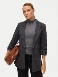 Vero Moda Marynarka Fryd 10331949 Szary Regular Fit. Szare żakiety damskie Vero Moda, bez wzorów, z syntetyku. Za 219.99 zł.