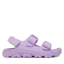Sandały Birkenstock. Fioletowe sandały dziewczęce Birkenstock, bez zapięcia. Za 289.99 zł.