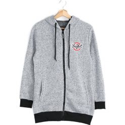 Biało-Czarna Bluza Interlude. Białe bluzy męskie Born2be, z aplikacjami. Za 59.99 zł.