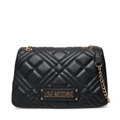 Torebka LOVE MOSCHINO. Czarne torebki do ręki damskie Love Moschino, bez wzorów, klasyczne, bez dodatków. Za 649.99 zł.
