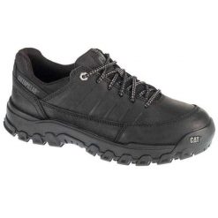 Męskie Buty Treningowe Threshold Rebound Leather Low. Czarne buty sportowe męskie Caterpillar, bez zapięcia. Za 687.99 zł.