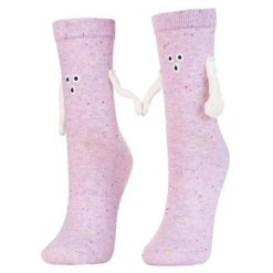 Różowe Damskie Skarpety Friends Moraj. Czerwone skarpety damskie Moraj, bez wzorów, z bawełny. Za 12.99 zł.