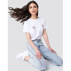 NA-KD Koszulka Double X - White. T-shirty damskie marki NA-KD. Za 72.95 zł.