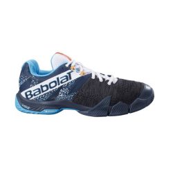 Babolat Movea Azul Marino Blanco 30s23571 3029. Niebieskie obuwie sportowe damskie BABOLAT, bez wzorów. W wyprzedaży za 329.80 zł.