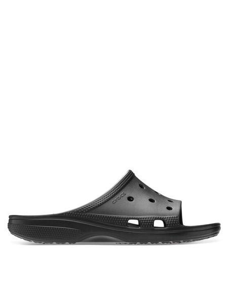 Crocs Klapki Saturday Slide M 213298 Czarny. Czarne klapki męskie Crocs, z tworzywa sztucznego. Za 116.99 zł.