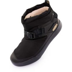 Keen Hoodromeo Mini - damskie buty zimowe czarne (39). Czarne śniegowce i trapery damskie Keen, z gumy. Za 351.99 zł.