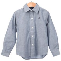 Nautica Koszula Chłopięca 110 Niebieski. Koszule dla chłopców marki bonprix. Za 185.00 zł.
