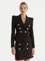 Babylon Marynarka S00779 Czarny Regular Fit. Czarne żakiety damskie Babylon, s, bez wzorów, z syntetyku. Za 1,679.00 zł.